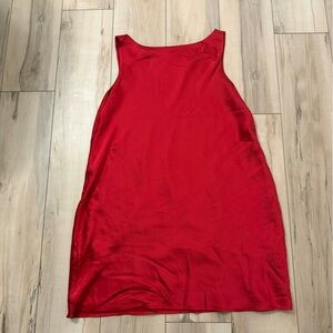 Joe Fresh Asymmetrical Red Skirt